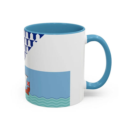 Flag of Belfast Ireland - Accent Coffee Mug-Go Mug Yourself