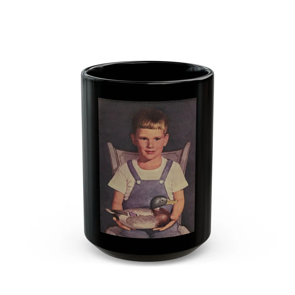 Front Cover, Woman's Day, February 1949 - Black Coffee Mug-15oz-Go Mug Yourself