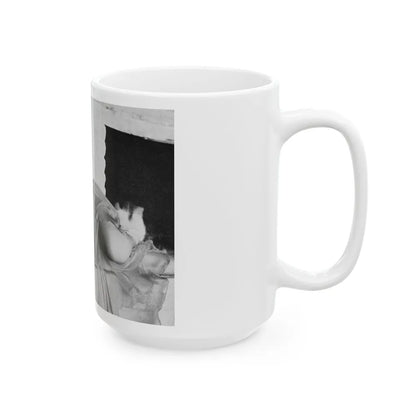 Dawn Richard #19 - See through top (Vintage Female Icon) White Coffee Mug-Go Mug Yourself