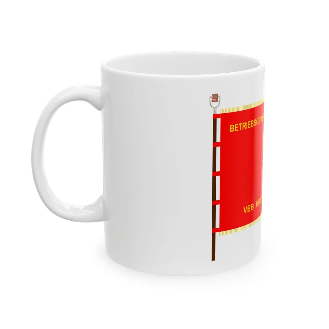 FDGB BGO Kraftverkehr Pirna (Germany) White Coffee Mug - Go Mug Yourself