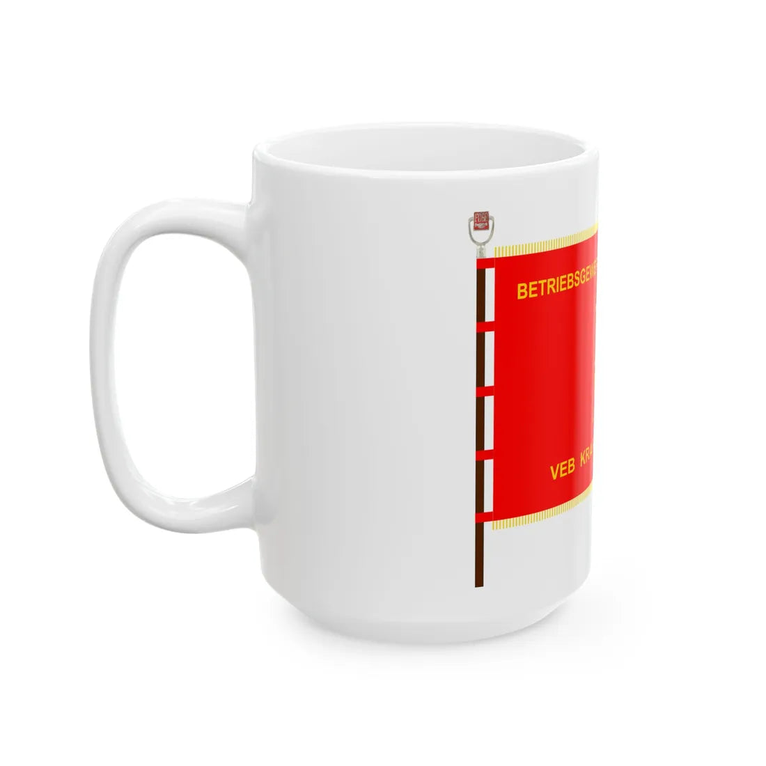 FDGB BGO Kraftverkehr Pirna (Germany) White Coffee Mug - Go Mug Yourself