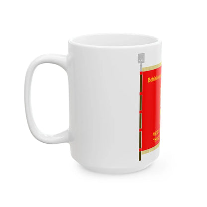 FDGB BGO Kunstseidenwerk Pirna (Germany) White Coffee Mug - Go Mug Yourself