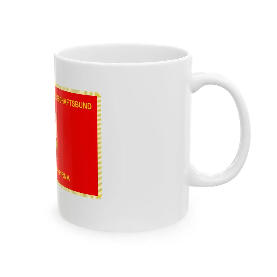 FDGB Kreisvorstand Pirna (Germany) White Coffee Mug - Go Mug Yourself
