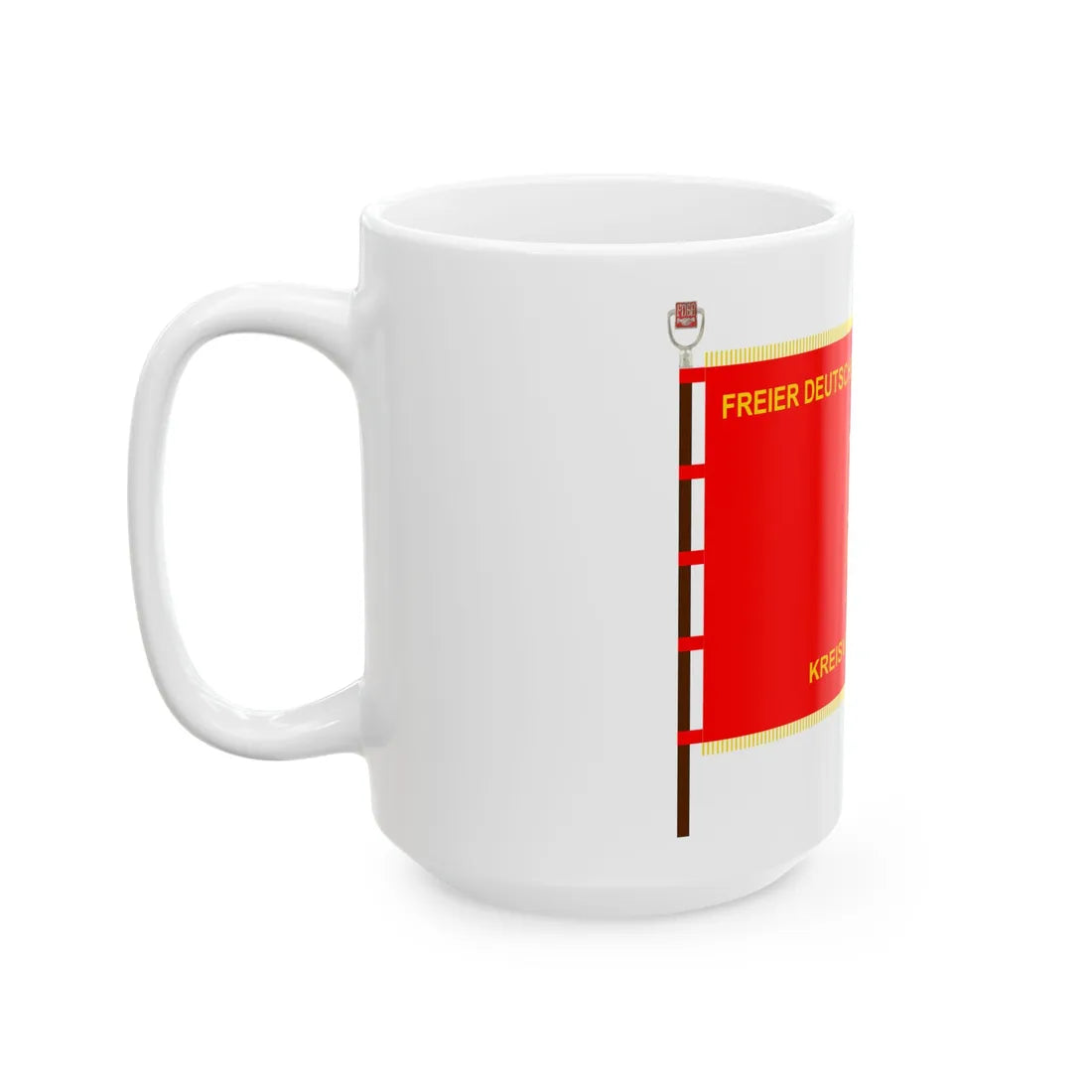 FDGB Kreisvorstand Pirna (Germany) White Coffee Mug - Go Mug Yourself