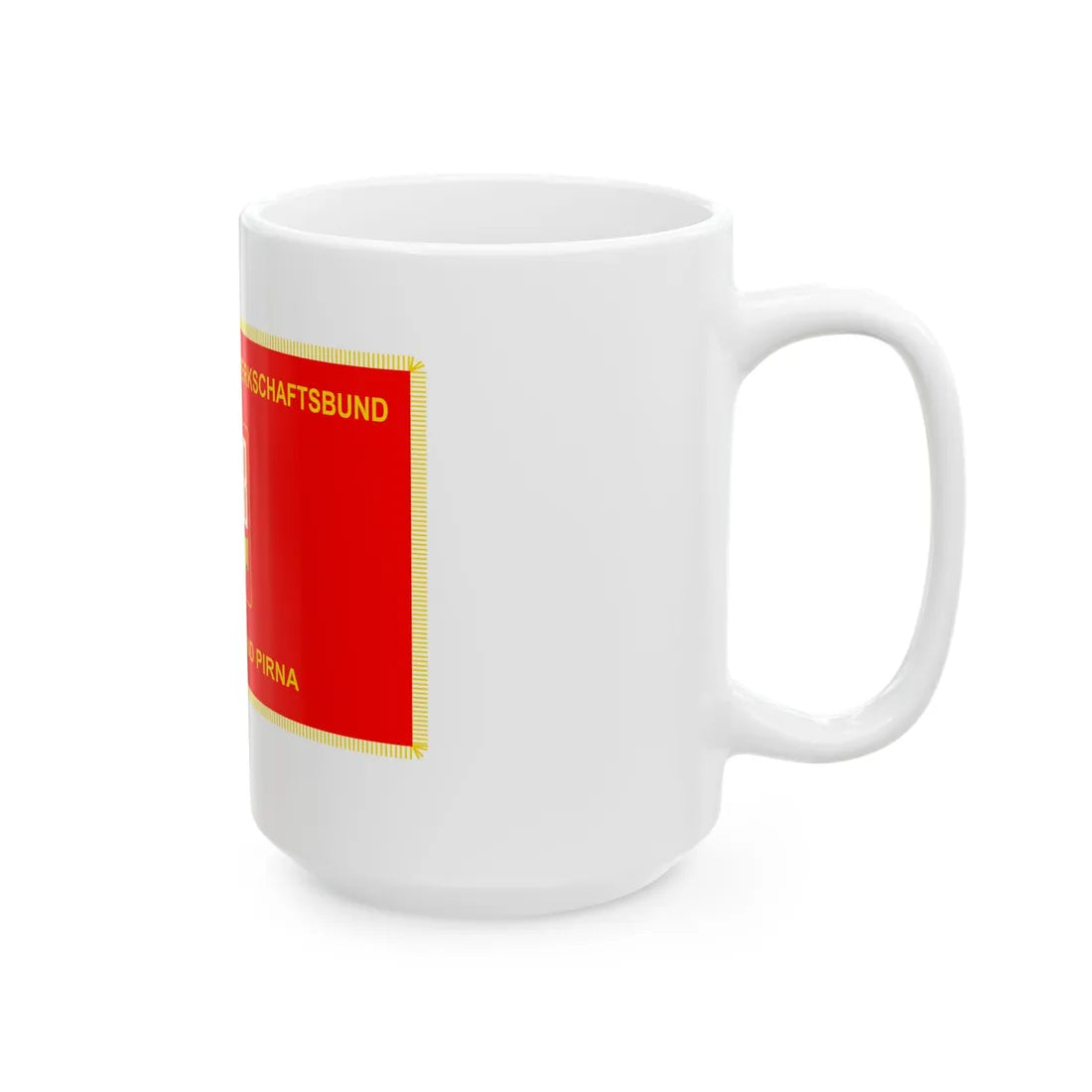 FDGB Kreisvorstand Pirna (Germany) White Coffee Mug - Go Mug Yourself