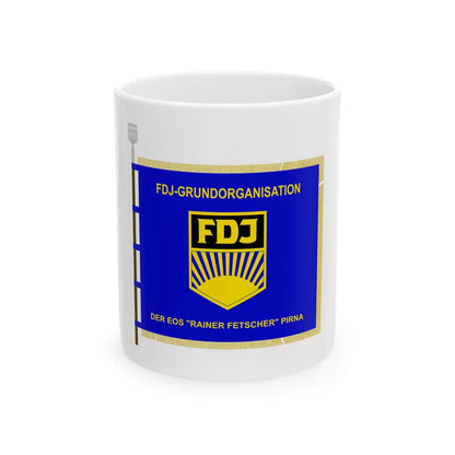 FDJ DER EOS RAINER FETSCHER PIRNA (Germany) White Coffee Mug 11oz - Go Mug Yourself