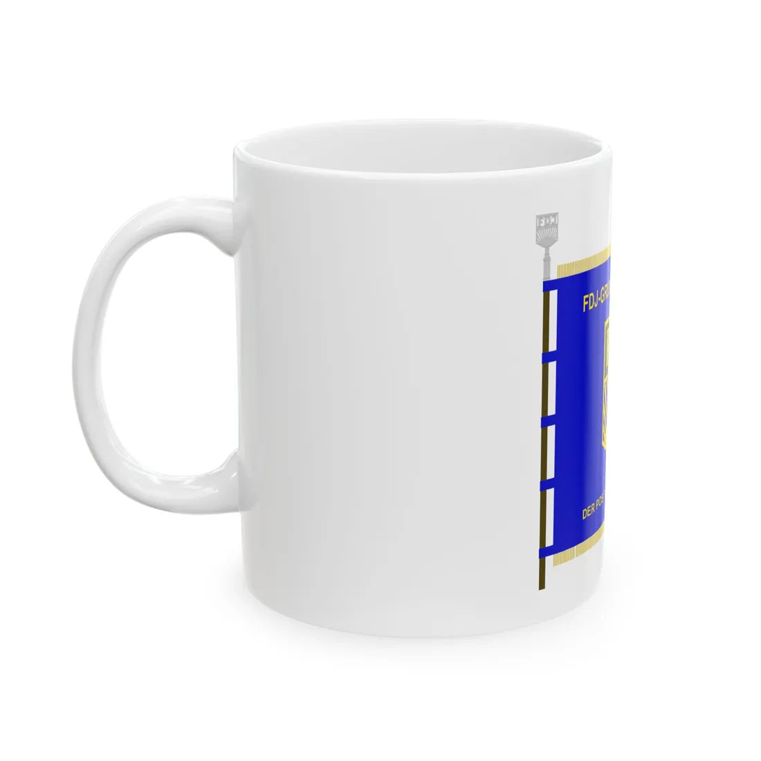 FDJ Grundorganisation POS Goethe Pirna (Germany) White Coffee Mug - Go Mug Yourself
