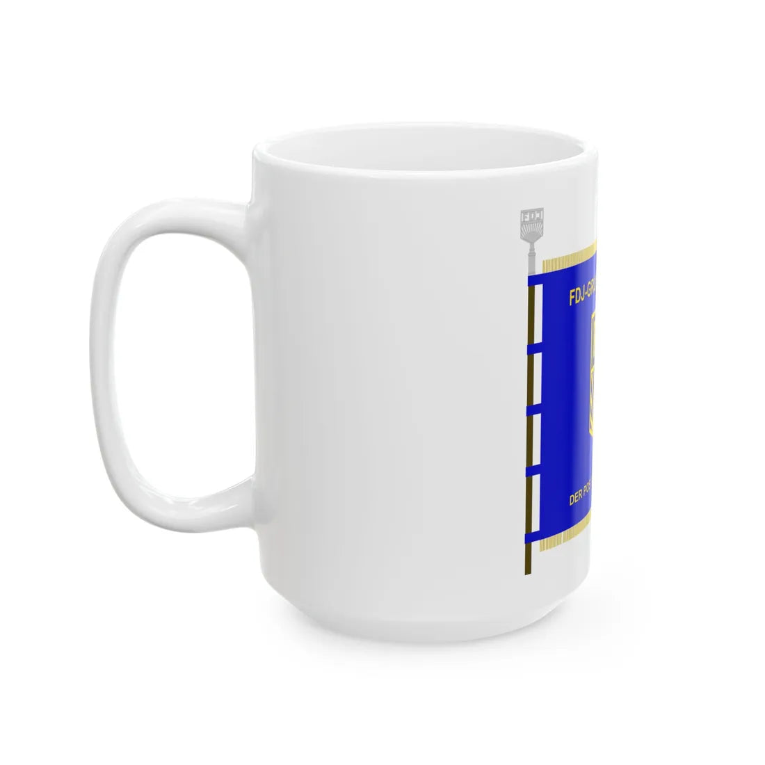 FDJ Grundorganisation POS Goethe Pirna (Germany) White Coffee Mug - Go Mug Yourself