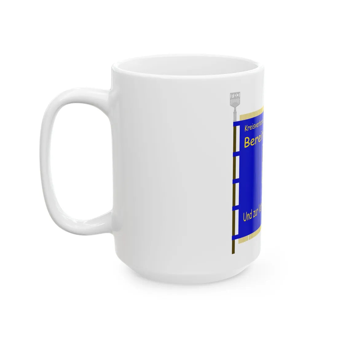 FDJ Kreisverband Pirna (Germany) White Coffee Mug - Go Mug Yourself