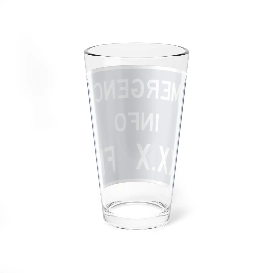 FDOT Road sign - Emergency info radio station (Florida) (Road Sign) Pint Glass 16oz - Go Mug Yourself
