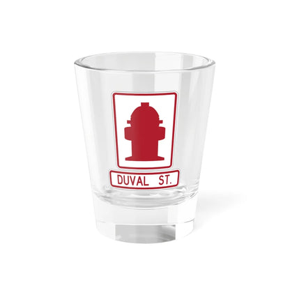 FDOT Road sign - Fire hydrant (Florida) (Road Sign) Shot Glass 1.5oz 1.5oz - Go Mug Yourself
