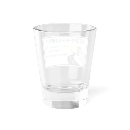 FDOT Road sign FTP-42-04 (Florida) (Road Sign) Shot Glass 1.5oz - Go Mug Yourself
