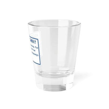 FDOT Road sign FTP-42-04 (Florida) (Road Sign) Shot Glass 1.5oz - Go Mug Yourself