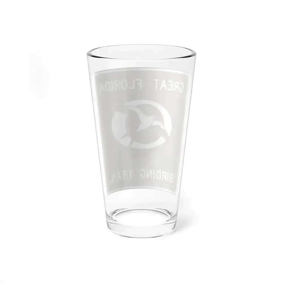 FDOT Road sign - Great Florida Birding Trail (Florida) (Road Sign) Pint Glass 16oz - Go Mug Yourself