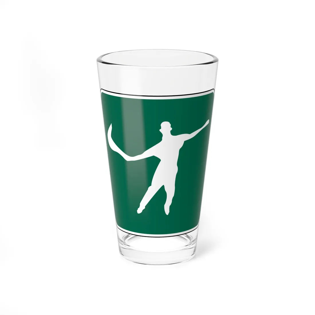 FDOT Road sign - Jai Alai (Florida) (Road Sign) Pint Glass 16oz 16oz - Go Mug Yourself