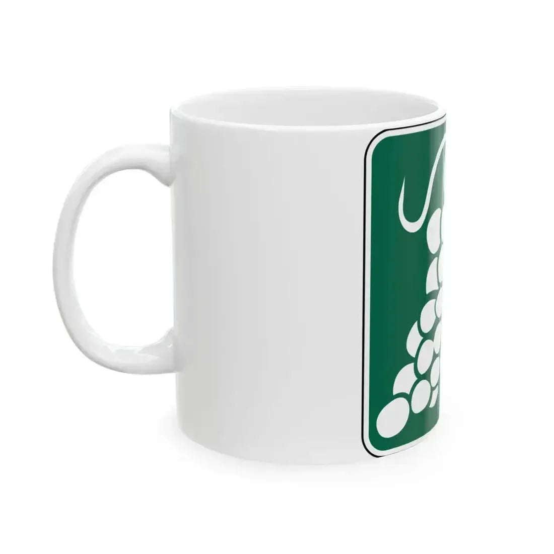 FDOT Road sign - Winery (Florida) (Road Sign) White Coffee Mug - Go Mug Yourself