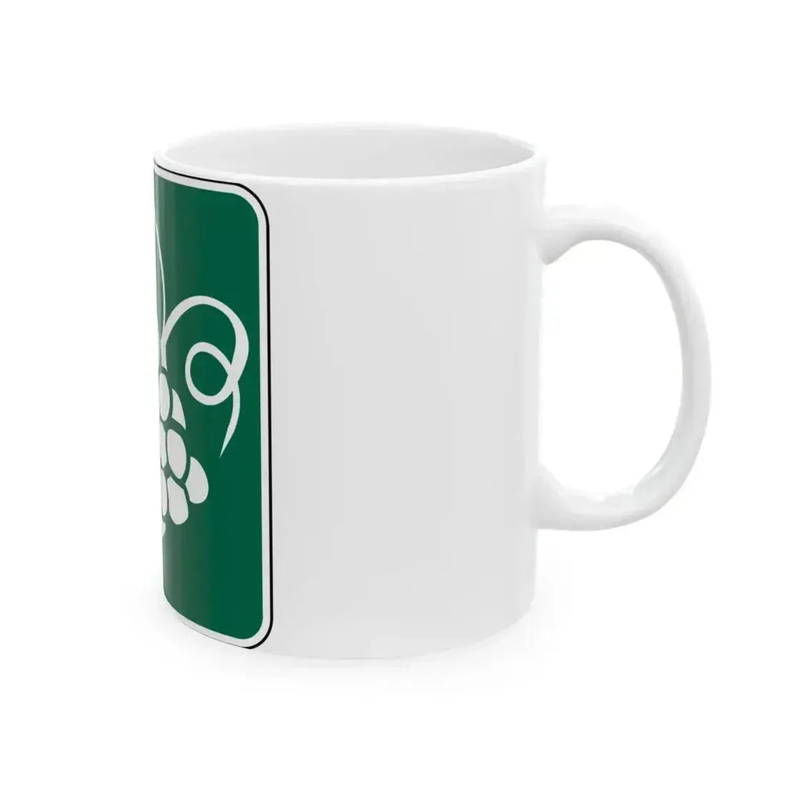FDOT Road sign - Winery (Florida) (Road Sign) White Coffee Mug - Go Mug Yourself