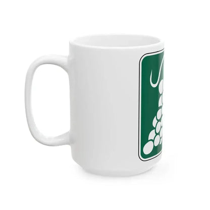 FDOT Road sign - Winery (Florida) (Road Sign) White Coffee Mug - Go Mug Yourself