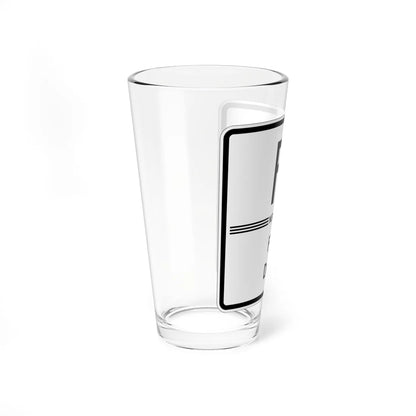 FDR Drive Shield free (New York) (Road Sign) Pint Glass 16oz - Go Mug Yourself