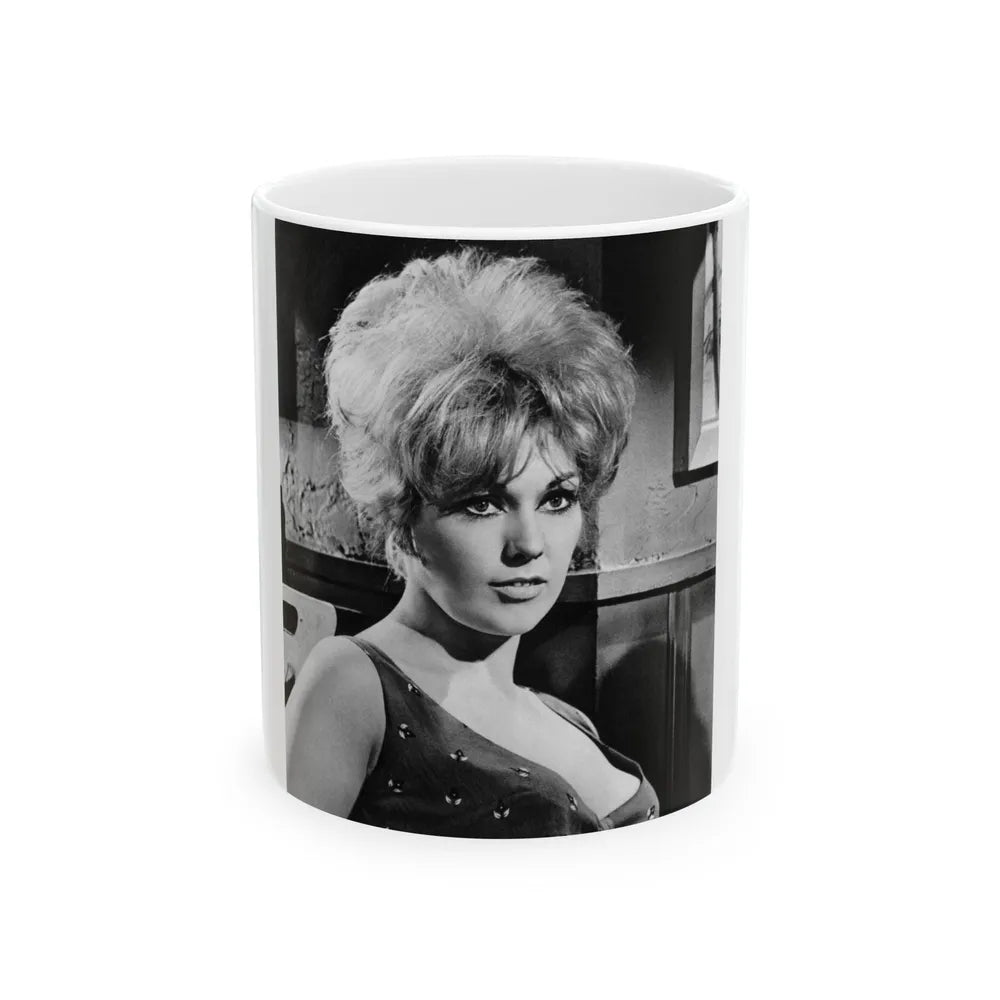 Kim Novak #371 (Vintage Female Icon) White Coffee Mug-11oz-Go Mug Yourself