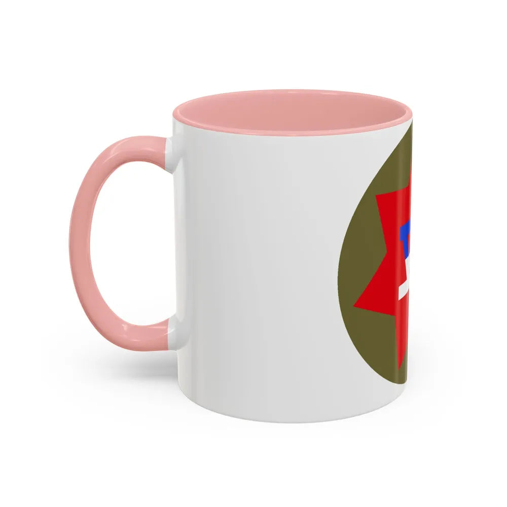 VII Corps (U.S. Army) Accent Coffee Mug-Go Mug Yourself