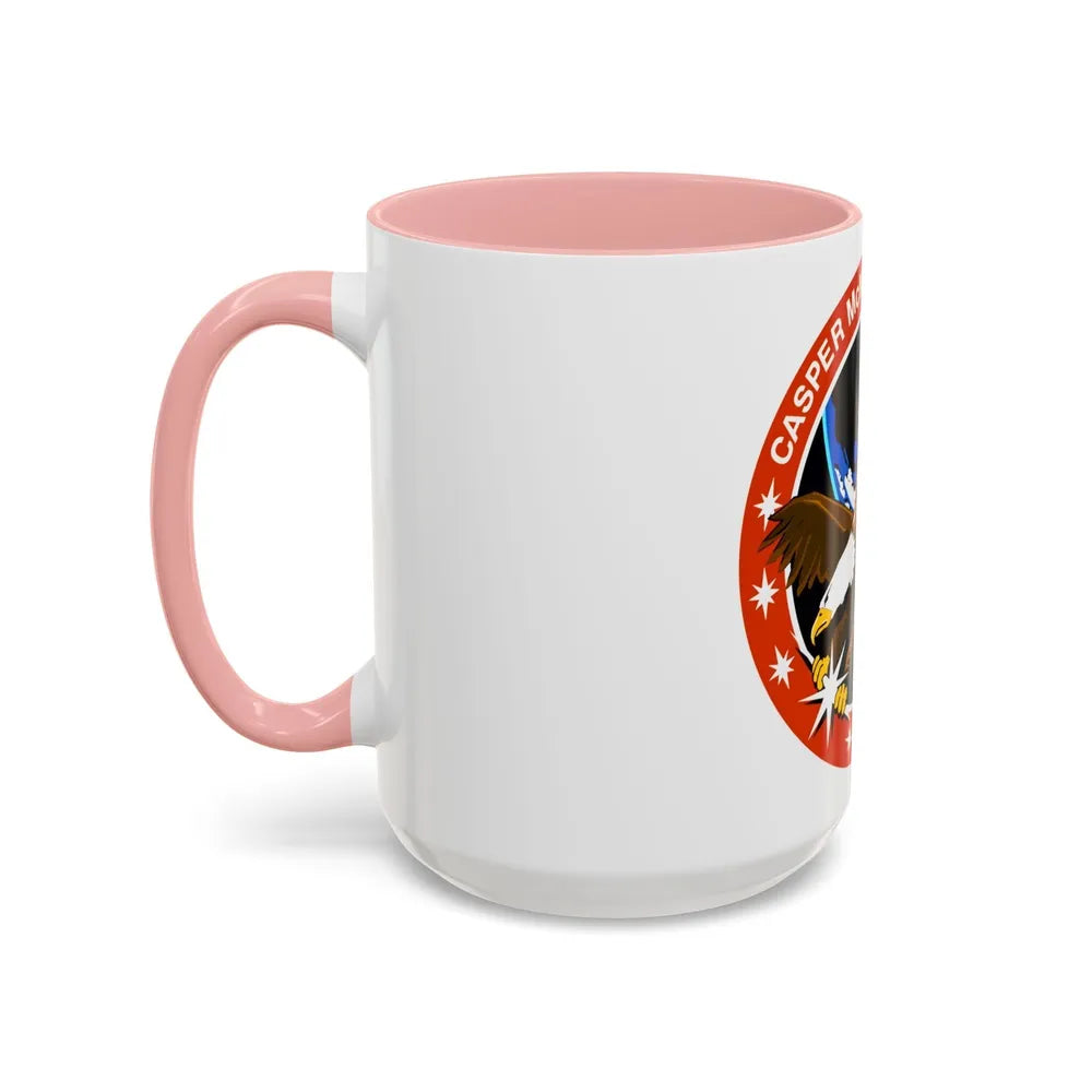 STS 54 (NASA) Accent Coffee Mug-Go Mug Yourself