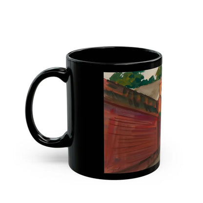 Country Life (2) - Black Coffee Mug-Go Mug Yourself