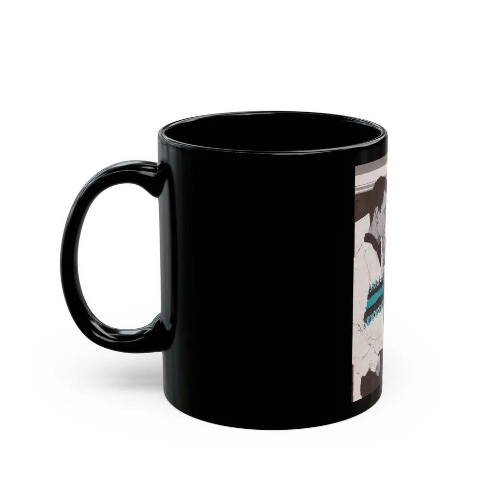 Broken Trust, Teen Magazine, 1965 - Black Coffee Mug-Go Mug Yourself