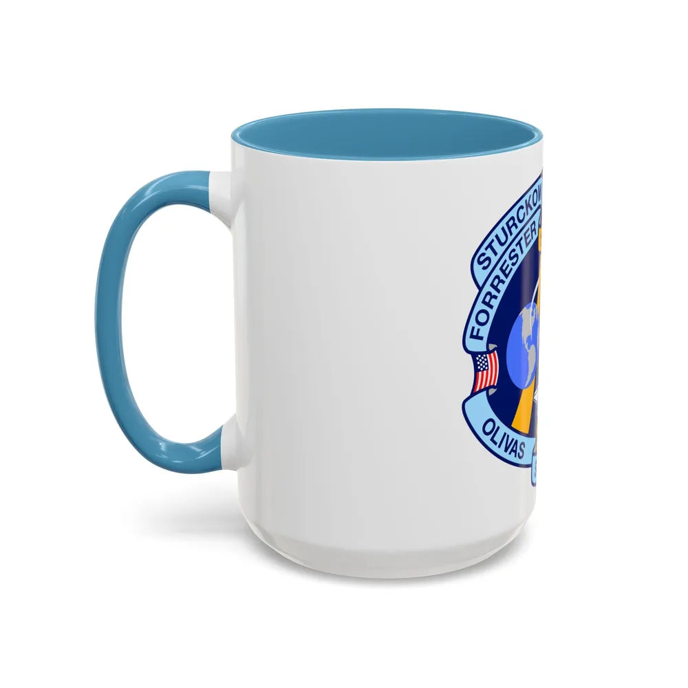 STS 128 (NASA) Accent Coffee Mug-Go Mug Yourself