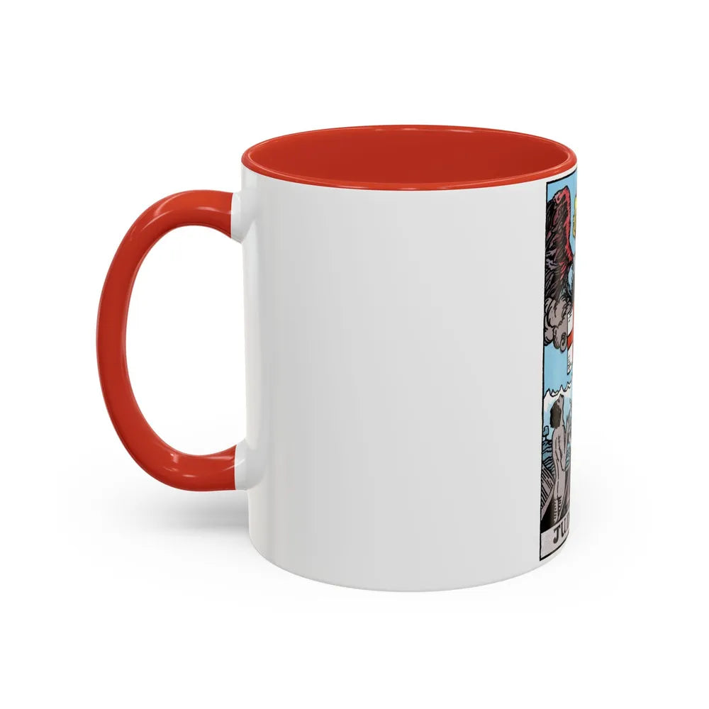 Judgement (Tarot Card) Accent Coffee Mug-Go Mug Yourself