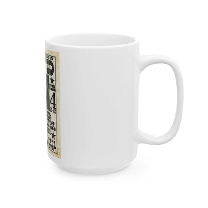 Charlatans - 1966 (Music Poster) White Coffee Mug-Go Mug Yourself