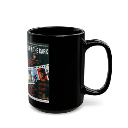 FEAR IN THE DARK (VHS COVER) - Black Coffee Mug-Go Mug Yourself