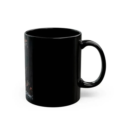 Fear is a Brassy Taste, Bluebook Magazine, February 1956 - Black Coffee Mug - Go Mug Yourself