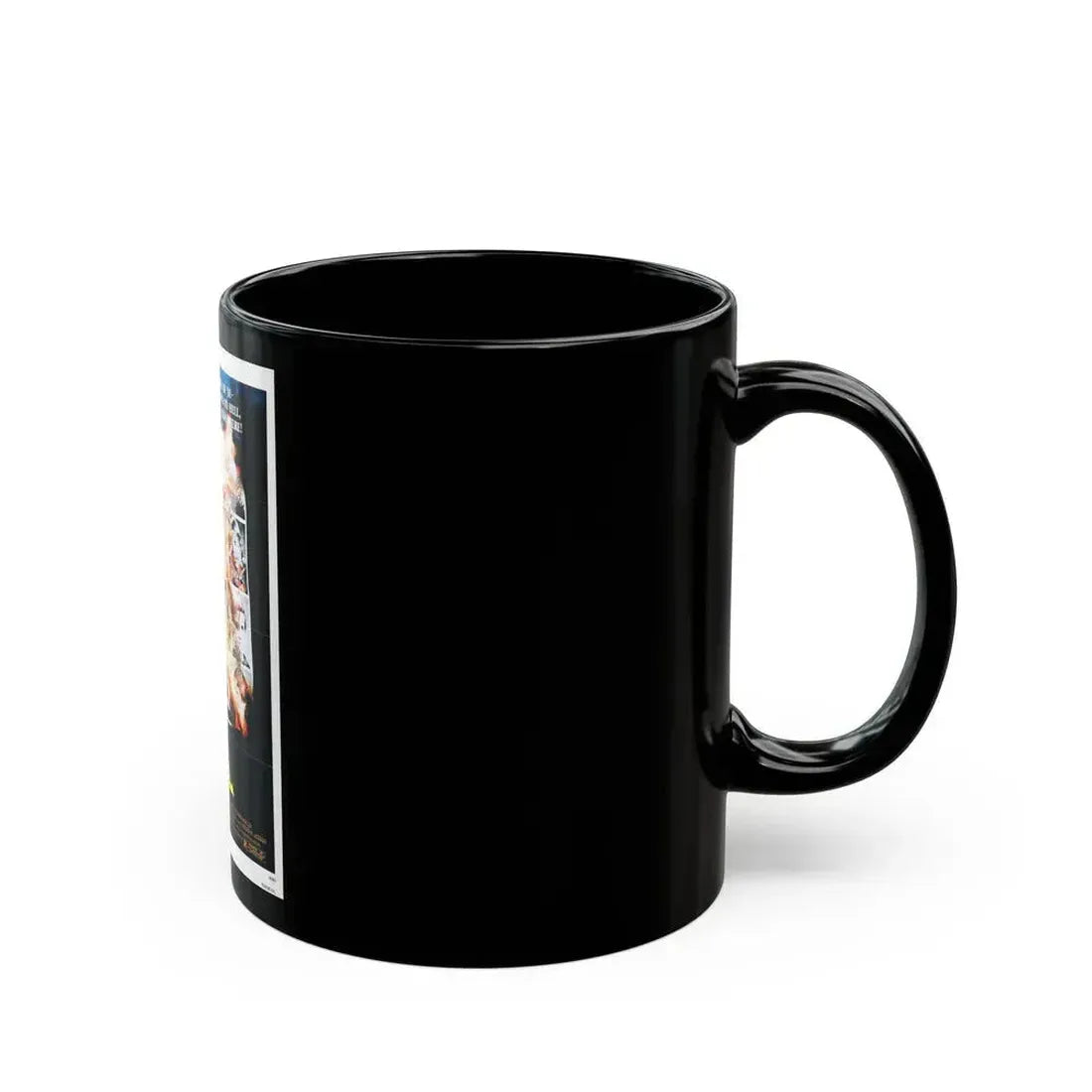 FEAR NO EVIL 1981 Movie Poster - Black Coffee Mug - Go Mug Yourself