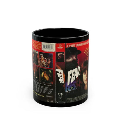 FEAR (VHS COVER) - Black Coffee Mug-11oz-Go Mug Yourself