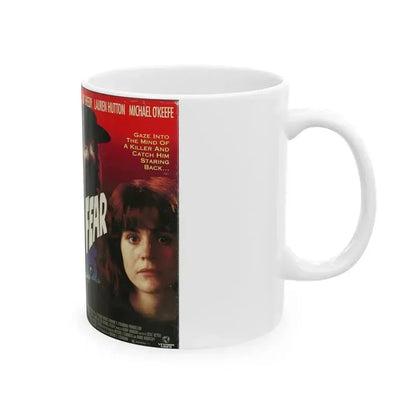 FEAR (VHS COVER) - White Coffee Mug - Go Mug Yourself
