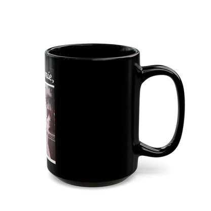 Terry Moore #714 - Mag. Cover (Vintage Female Icon) Black Coffee Mug-Go Mug Yourself