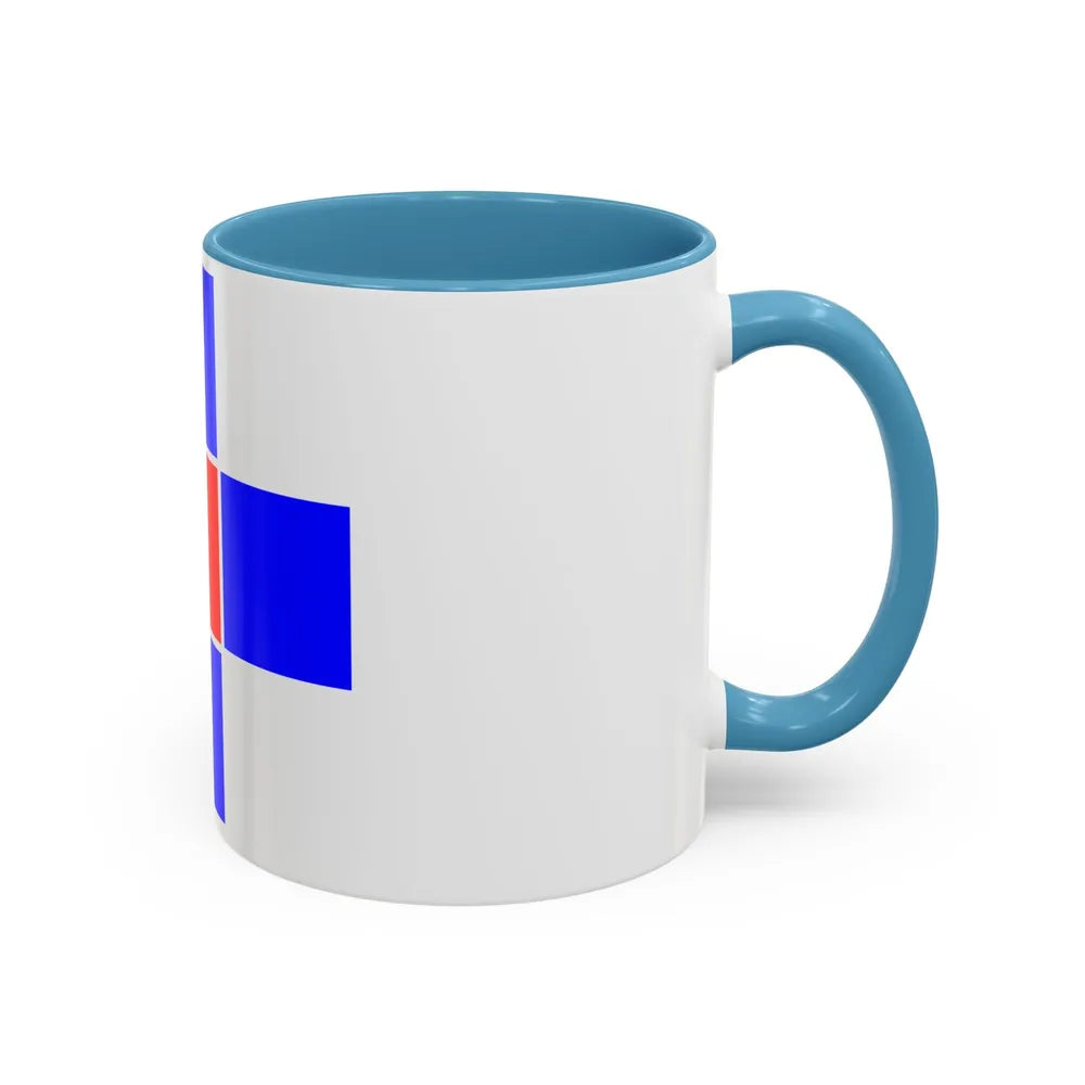 Flag of Attard Malta - Accent Coffee Mug-Go Mug Yourself