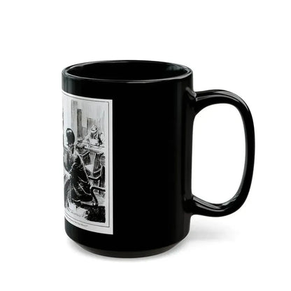 Fed Up With Work, 1931 - Black Coffee Mug - Go Mug Yourself