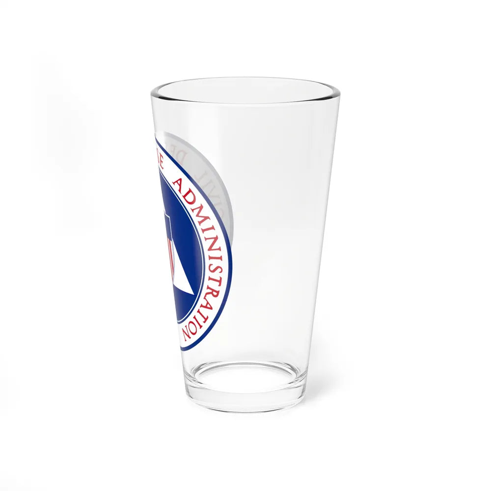 Federal Civil Defense Administration - Pint Glass 16oz-Go Mug Yourself