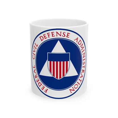 Federal Civil Defense Administration - White Coffee Mug-11oz-Go Mug Yourself