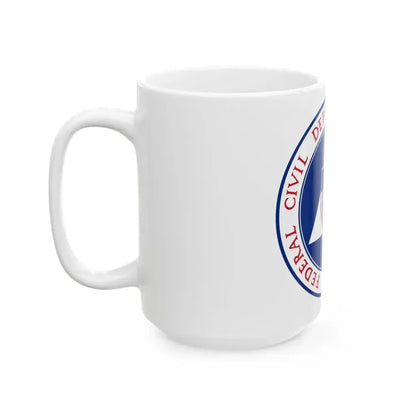 Federal Civil Defense Administration - White Coffee Mug - Go Mug Yourself
