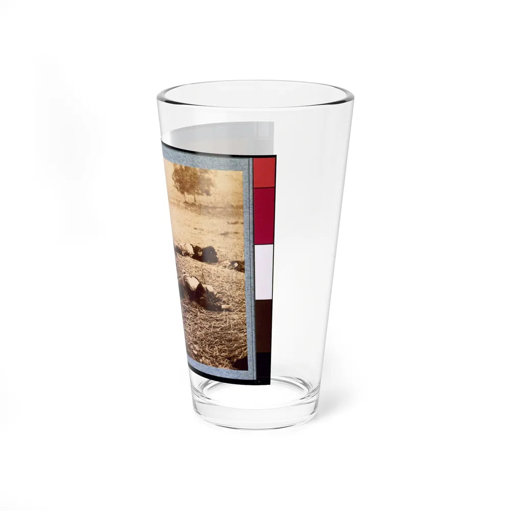 Federal Dead On The Field Of Battle Of First Day, Gettysburg, Pennsylvania (U.S. Civil War) Pint Glass 16oz-Go Mug Yourself