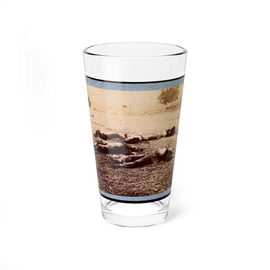 Federal Dead On The Field Of Battle Of First Day, Gettysburg, Pennsylvania (U.S. Civil War) Pint Glass 16oz 16oz - Go Mug Yourself