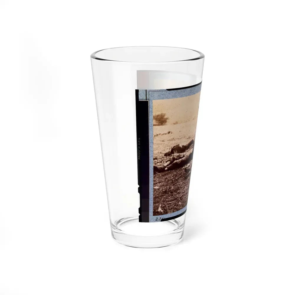 Federal Dead On The Field Of Battle Of First Day, Gettysburg, Pennsylvania (U.S. Civil War) Pint Glass 16oz - Go Mug Yourself