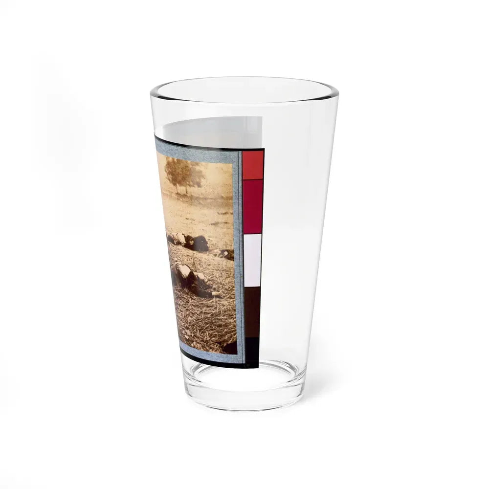 Federal Dead On The Field Of Battle Of First Day, Gettysburg, Pennsylvania (U.S. Civil War) Pint Glass 16oz - Go Mug Yourself
