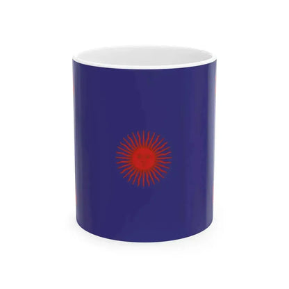 Federal Flag of Buenos Aires (Argentina) White Coffee Mug 11oz - Go Mug Yourself