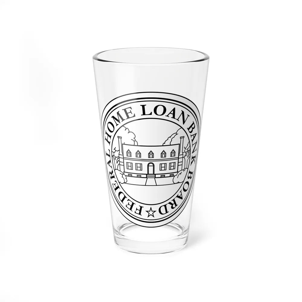 Federal Home Loan Bank Board - Pint Glass 16oz-16oz-Go Mug Yourself