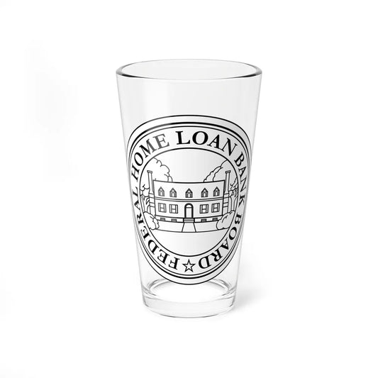 Federal Home Loan Bank Board - Pint Glass 16oz-16oz-Go Mug Yourself