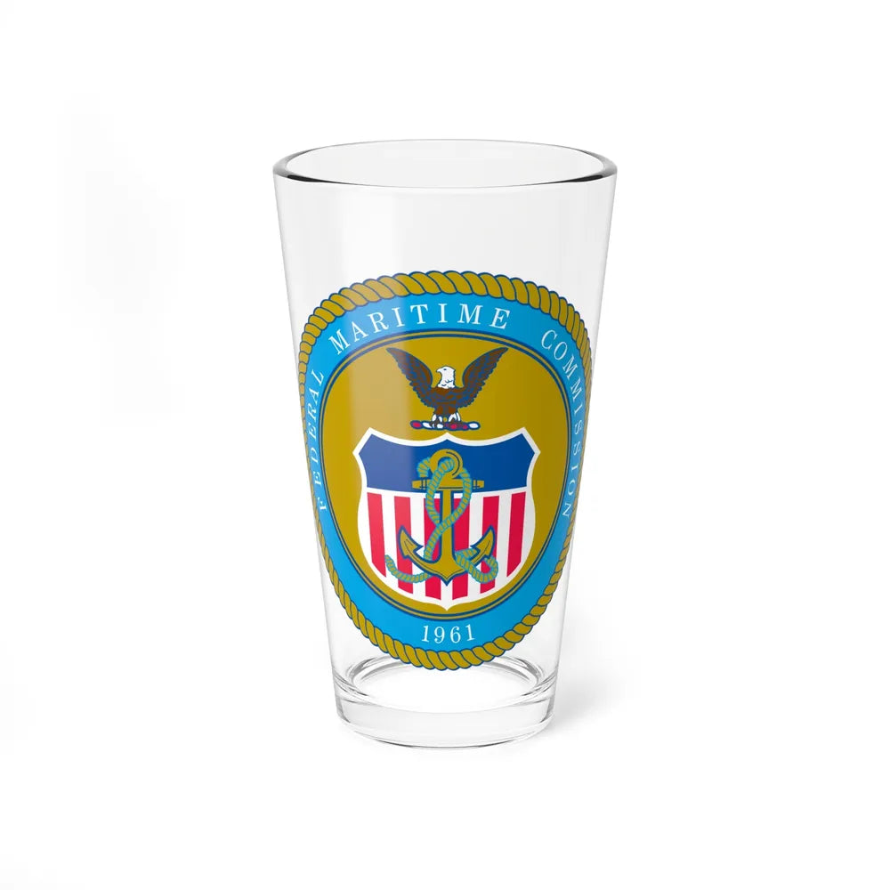 Federal Maritime Commission - Pint Glass 16oz-16oz-Go Mug Yourself